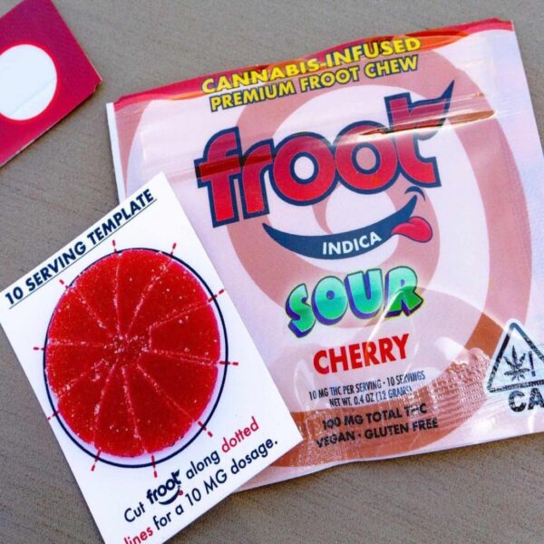 FROOT 100MG INFUSED SOUR DOSE-ABLE GUMMY