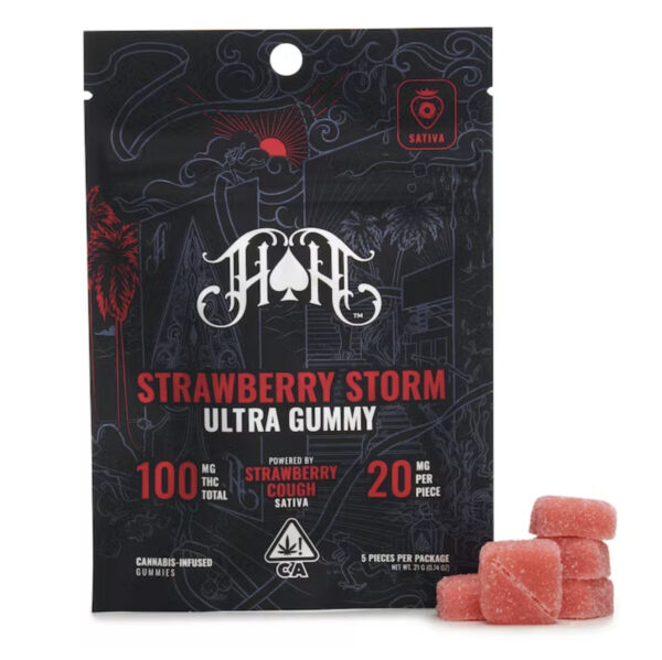 HEAVY HITTERS 100MG RCS GUMMIES THC (20MG THC Per Piece/5 Pieces Per Bag)
