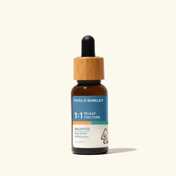 PAPA & BARKLEY 1:1 100MG CBD/100MG THC